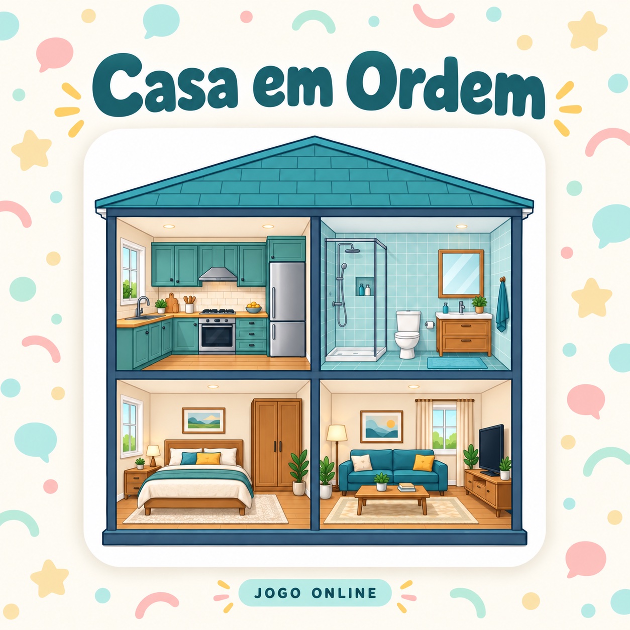 Capa de Casa em Ordem